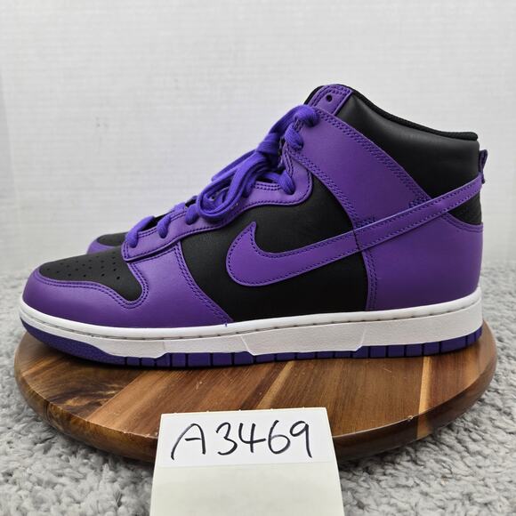 Nike Dunk High BTTYS TCU Psychic Purple Black Casual Athletic Sneaker Mens 12 - Picture 1 of 13